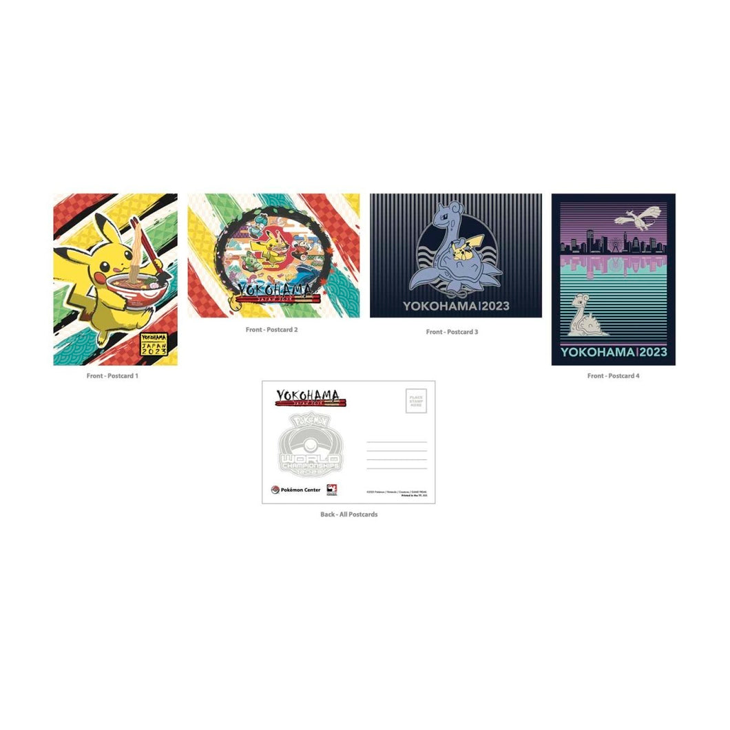 Pokemon World Championships 2023 Yokohama - Postcards