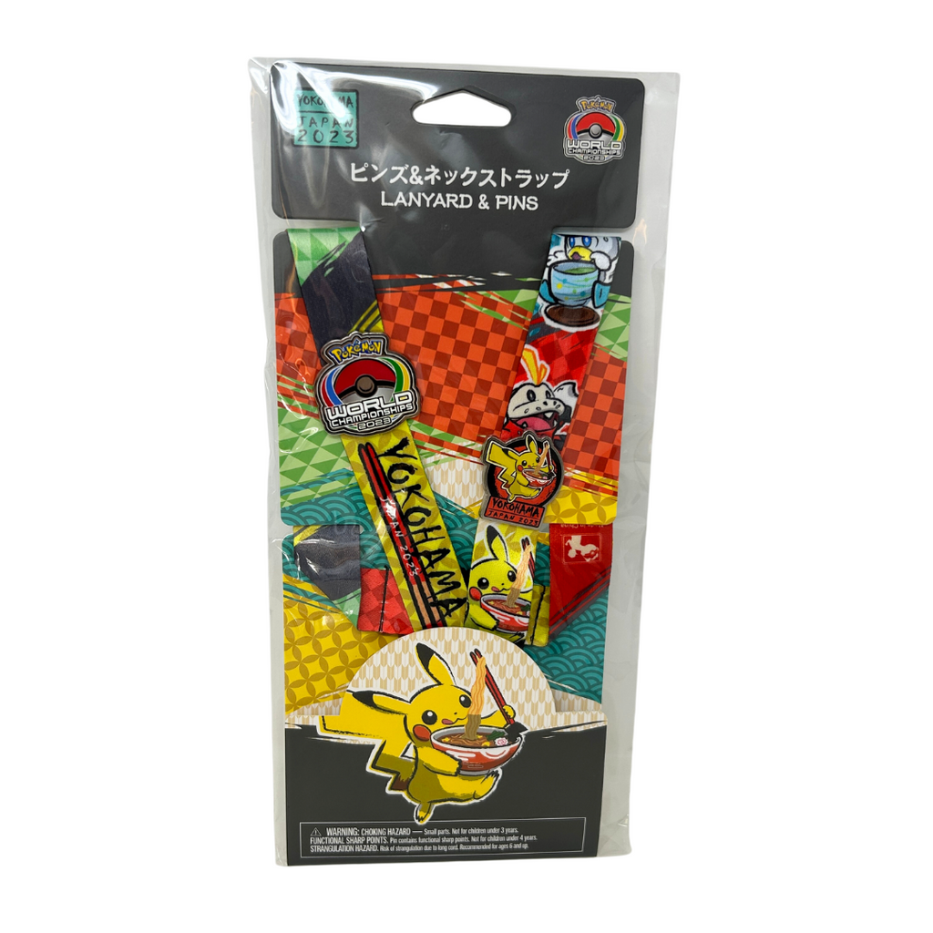 Pokemon World Championships 2023 Yokohama - Lanyard & Pins