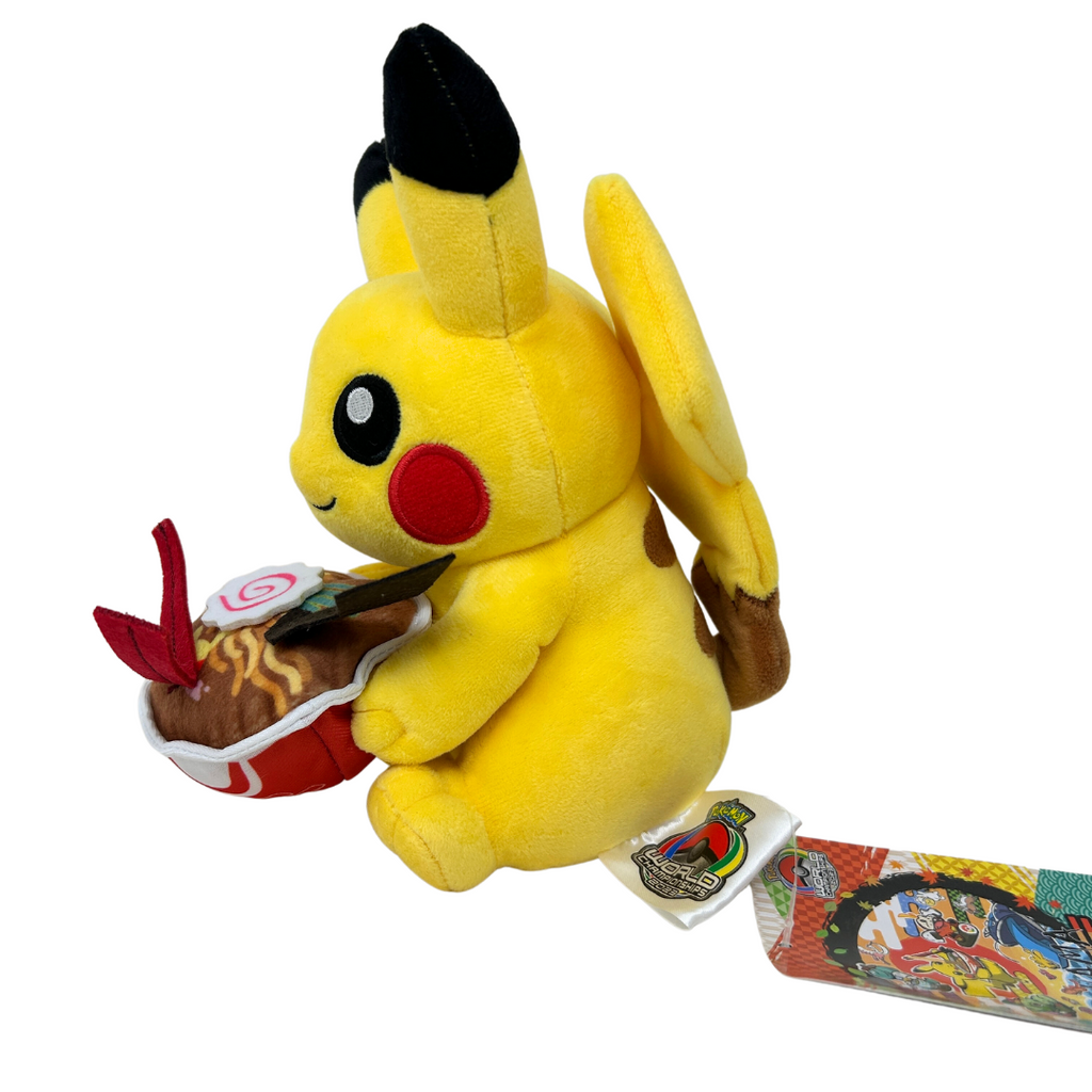 Pokemon World Championships 2023 Yokohama Pikachu Plush Famous Grail