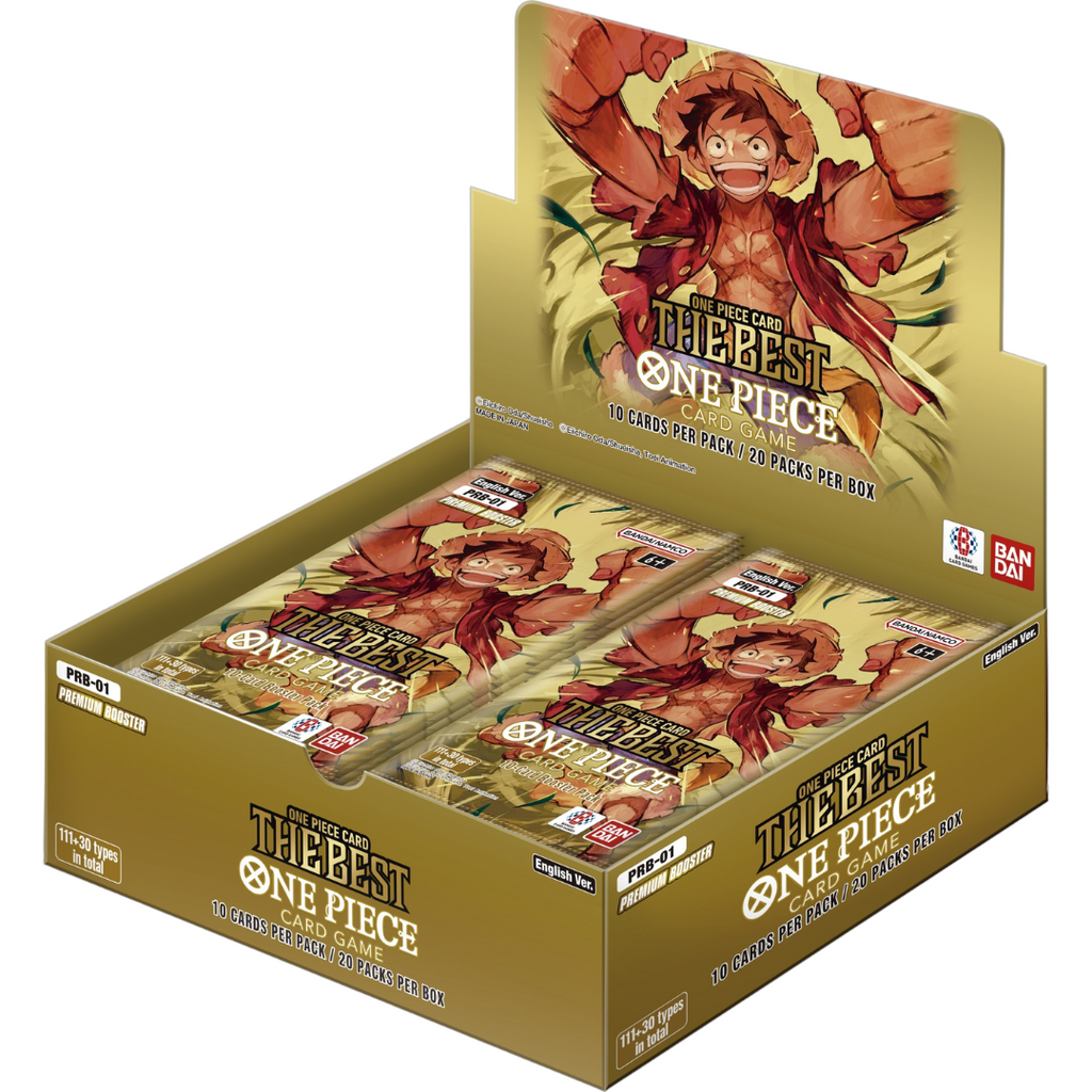 One Piece Card Game The Best Premium Booster Box English (PRB01) Famous Grail