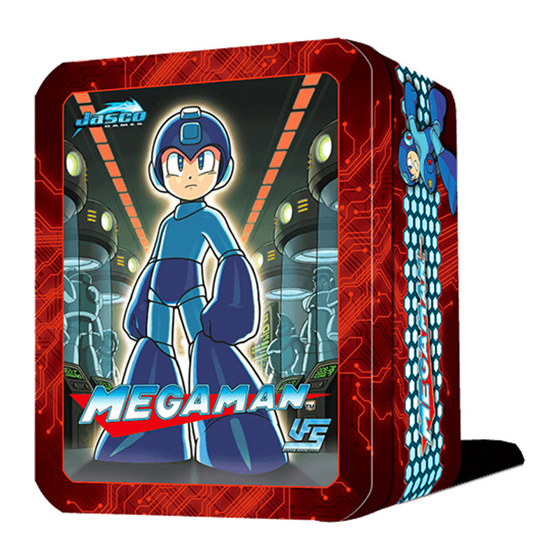 Universal Fighting System UFS Mega Man Rise Of The Masters Mega Man Special Edition Collector Tin
