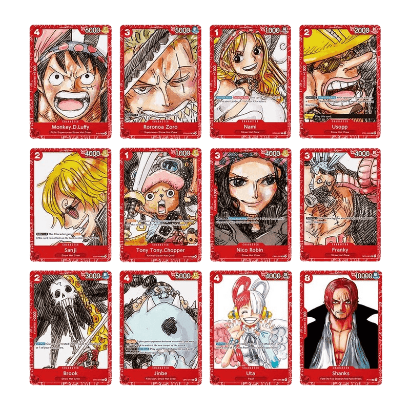 One Piece Card Game Premium Card Collection One Piece Film Red Editi