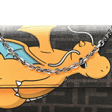 Fendi x FRGMT x Pokemon FF Fabric Wallet Continental With Chain