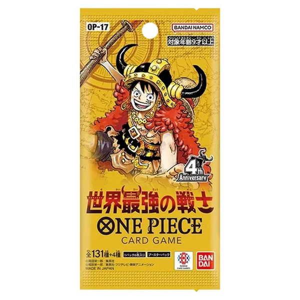 One Piece TCG The World's Strongest Warriors (OP-17) Japanese Booster Pack
