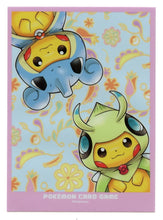 Pokémon Center Poncho Pikachu Lapras & Celebi 1 Year Anniversary Card Sleeves x64 - Singapore Exclusive
