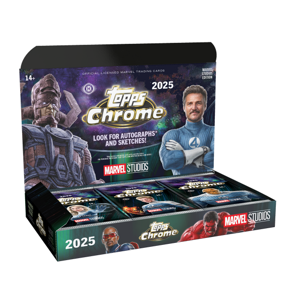 Topps Marvel Studios Chrome 2025 Hobby Box