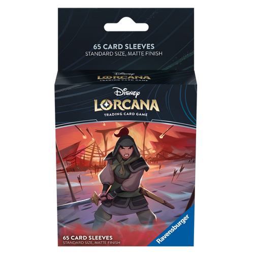 Disney Lorcana Card Sleeves Mulan (65Ct)