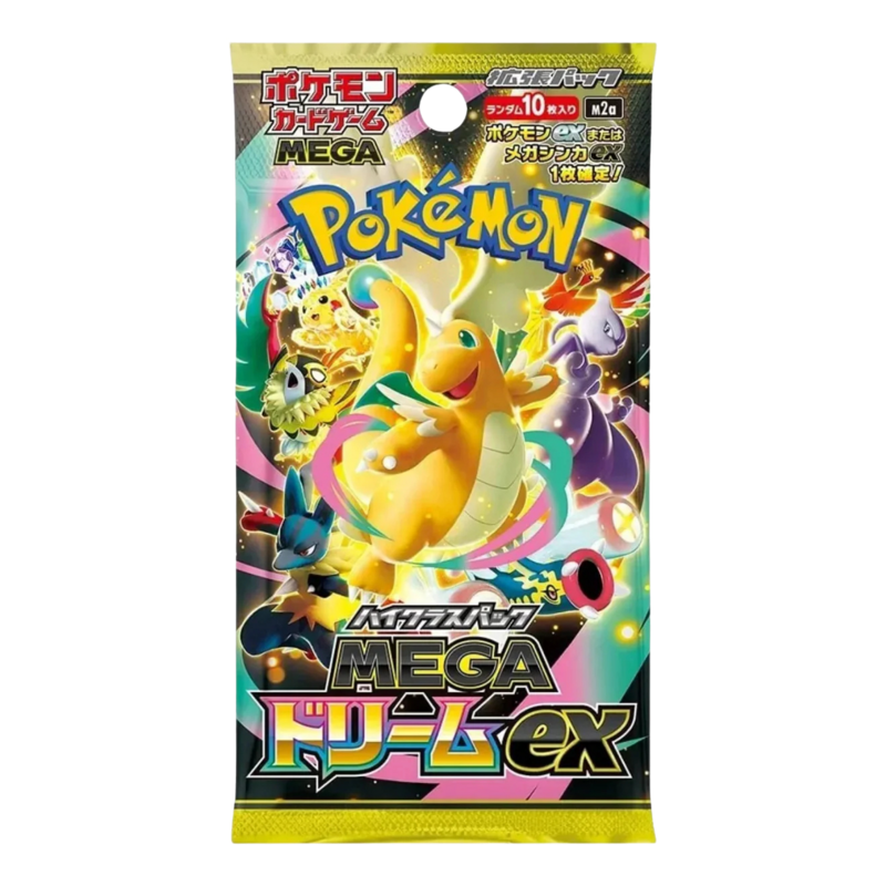 Pokemon Mega Dream ex Japanese Booster Pack