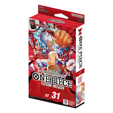 One Piece Card Game Red Monkey.D.Luffy ST31 Starter Deck