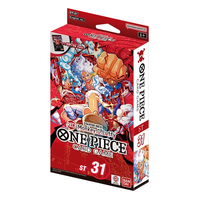 One Piece Card Game Red Monkey.D.Luffy ST31 Starter Deck