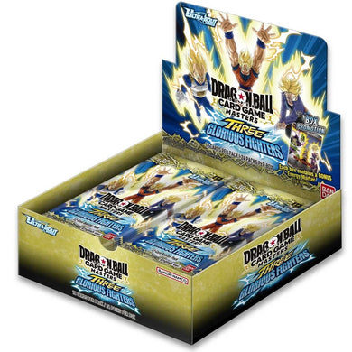 Dragon Ball Super CG Masters - Ultra-Bout Series Set 03 - Three Glorious Fighters (B30) - Booster Box