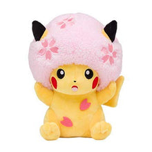 Pokémon Center Sakura Cherry Blossom Afro Pikachu Plush