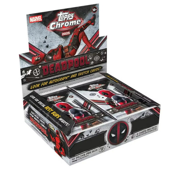Topps Chrome Deadpool Hobby Box 2025