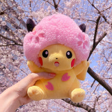 Pokémon Center Sakura Cherry Blossom Afro Pikachu Plush