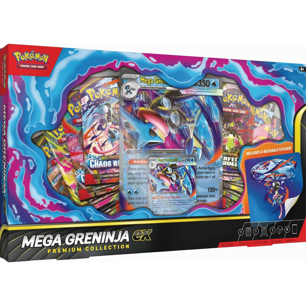 Pokemon Mega Greninja EX Premium Collection Box