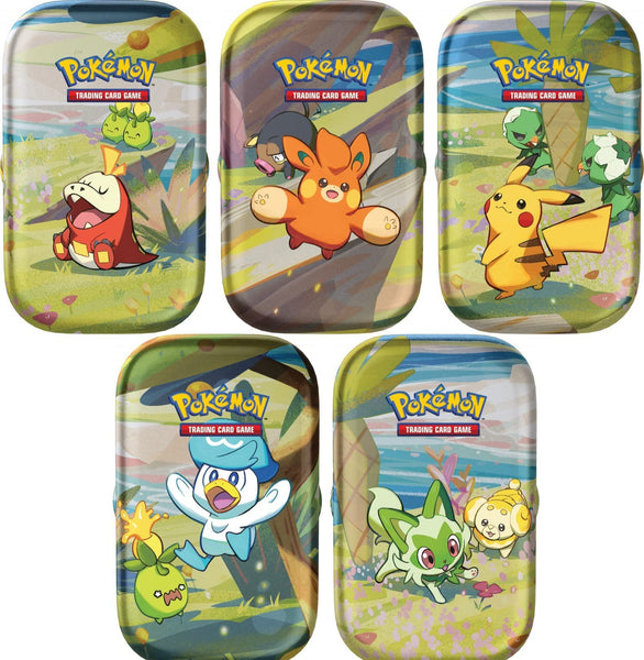 Pokemon Paldea Friends Mini Tin