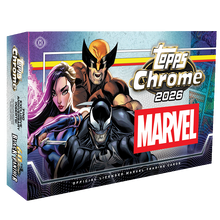 Topps Chrome Marvel Comics 2026 Hobby Box