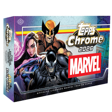 Topps Chrome Marvel Comics 2026 Hobby Box