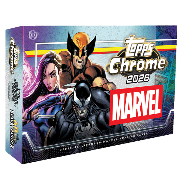 Topps Chrome Marvel Comics 2026 Hobby Box