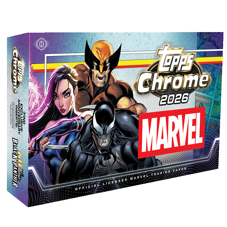 Topps Chrome Marvel Comics 2026 Hobby Box