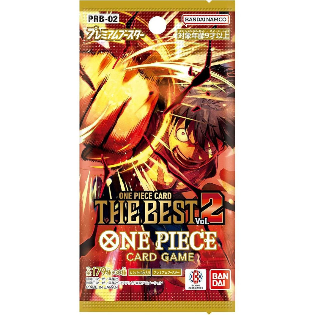 One Piece The Best PRB-02 Japanese Booster Pack