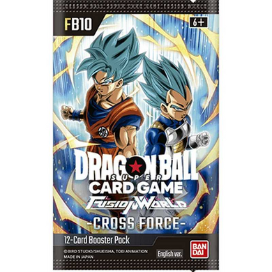 Dragon Ball Super CG: Fusion World 10 (FB10) Cross Force Booster Pack
