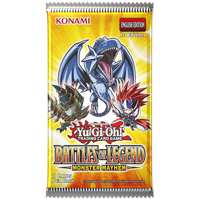 Yu-Gi-Oh! Battle of Legends: Monster Mayhem Booster Pack
