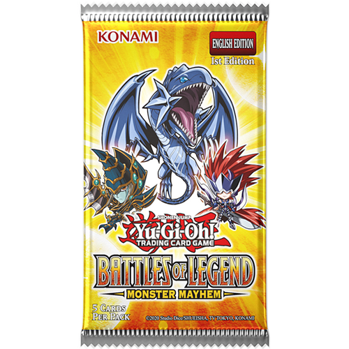 Yu-Gi-Oh! Battle of Legends: Monster Mayhem Booster Pack