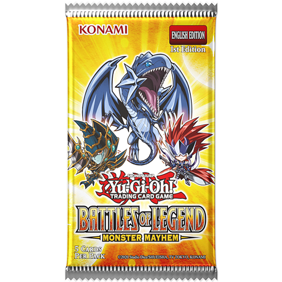 Yu-Gi-Oh! Battle of Legends: Monster Mayhem Booster Pack