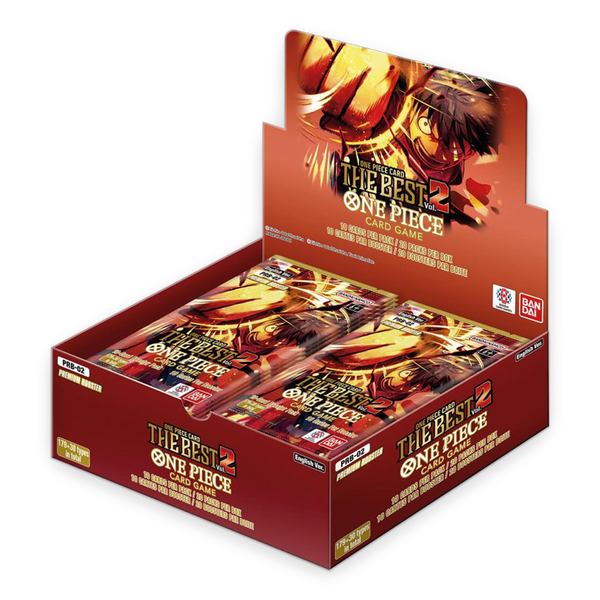 One Piece Card Game: The Best Vol.2 (PRB-02) - Premium Booster Box (20 Packs)