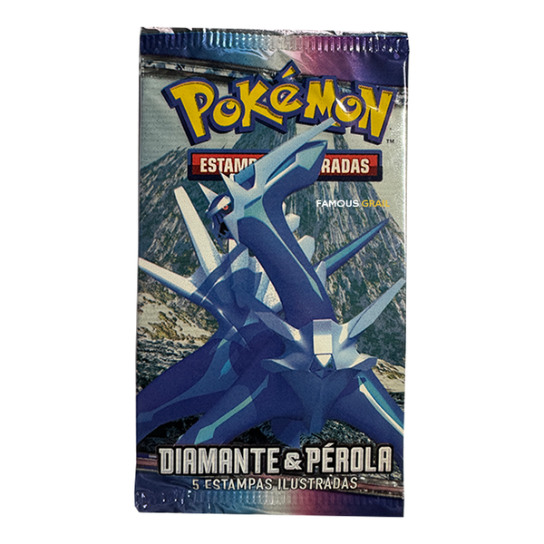Pokemon Diamond & Pearl Base Portuguese Booster Pack