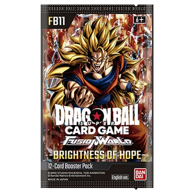 Dragon Ball Super CG Fusion World Brightness of Hope (FB11) Booster Pack
