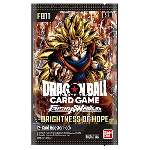 Dragon Ball Super CG Fusion World Brightness of Hope (FB11) Booster Pack