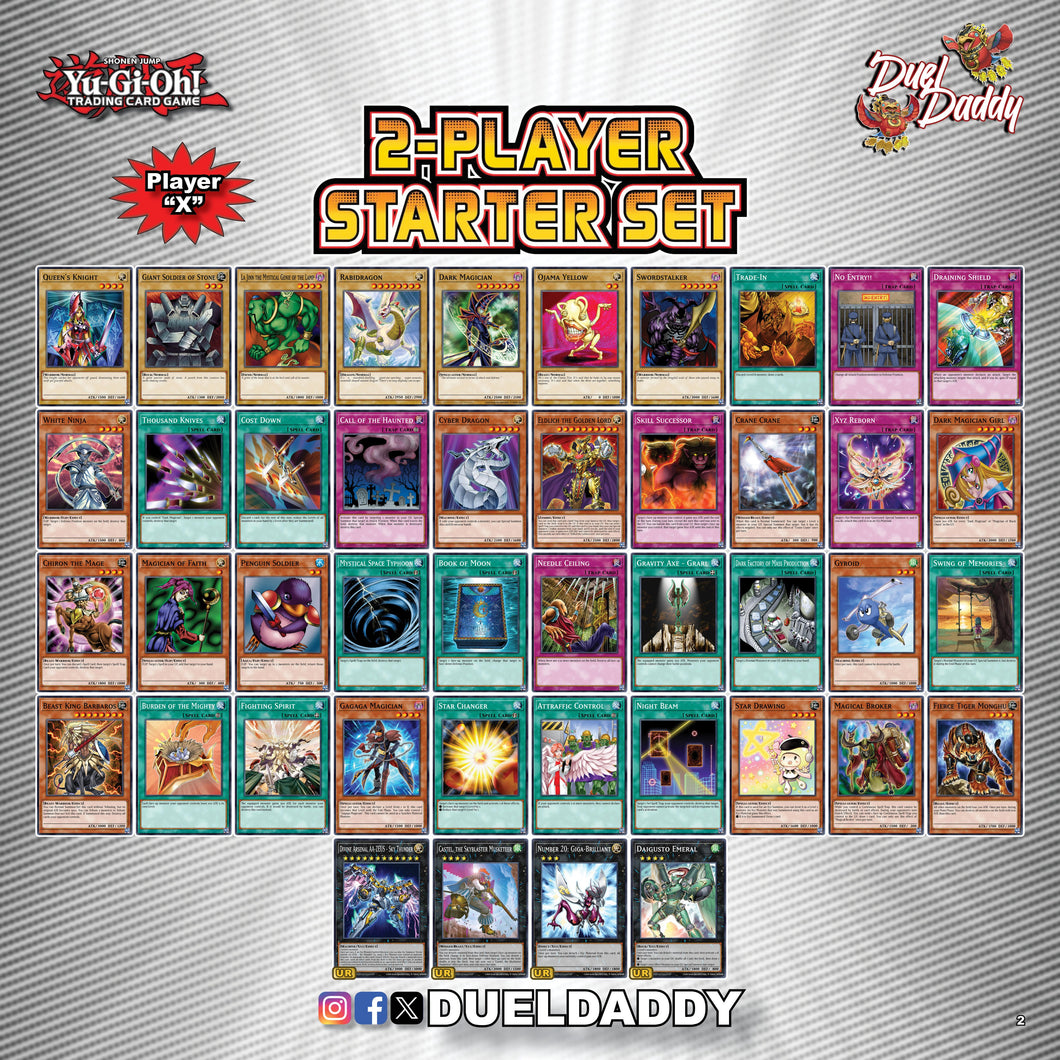 Yu-Gi-Oh! 2 Player Starter Pack Famous Grail Yu-Gi-Oh! 2 Player Starter Pack Famous Grail