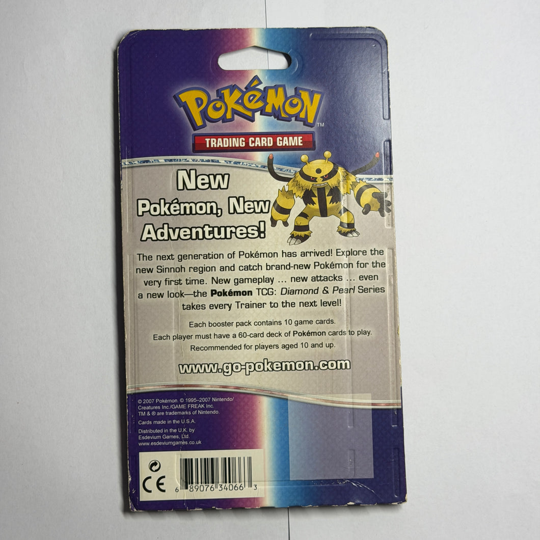 pokemon mysterious treasures booster box Pokemon Diamond & Pearl Mysterious Treasures 2 Booster Pack Blister – Famous Grail