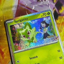 FREE PROMOTIONAL CARD - Sprigatito 191 SVP Pokemon Scarlet & Violet Horizons Promo Card