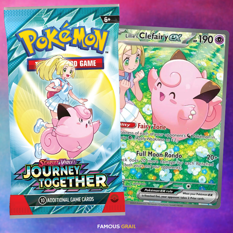 Pokemon Journey Together Booster Pack – Famous Grail