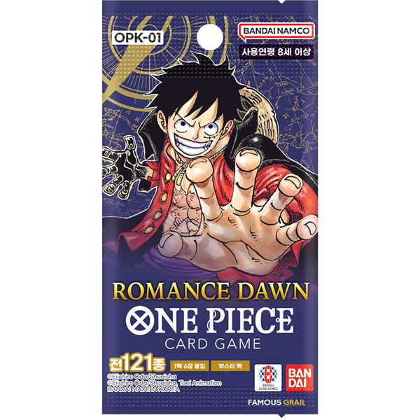 One Piece Romance Dawn [OP-01] Korean Booster Pack