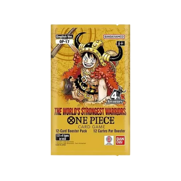 One Piece TCG The World's Strongest Warriors (OP-17) Booster Pack