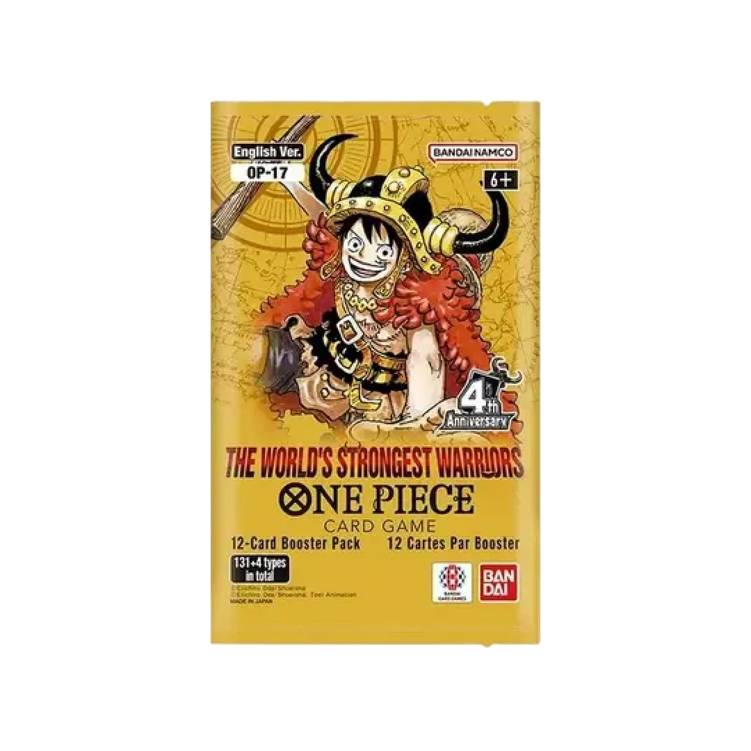 One Piece TCG The World's Strongest Warriors (OP-17) Booster Pack