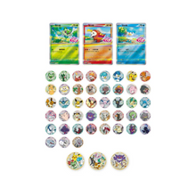 Pokemon Gem Pack Badge Set Display - Simplified Chinese