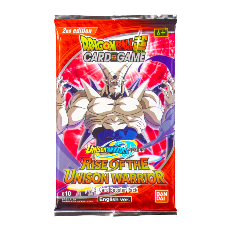 Dragon Ball Super B10 Rise Of The Unison Warrior 2nd Edition Booster Pack