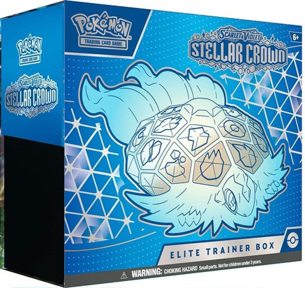 Pokemon Scarlet and Violet Stellar Crown Elite Trainer Box