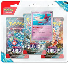 Pokemon Scarlet and Violet Stellar Crown 3 Pack Blister