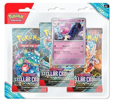 Pokemon Scarlet and Violet Stellar Crown 3 Pack Blister