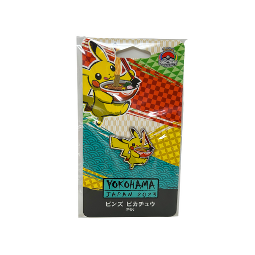 Pokemon World Championships 2023 Yokohama - Metal Pikachu Pin