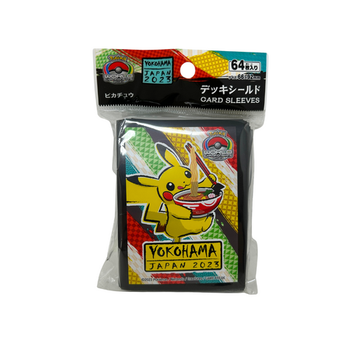 Pokemon World Championships 2023 Yokohama - Pikachu TCG Sleeves