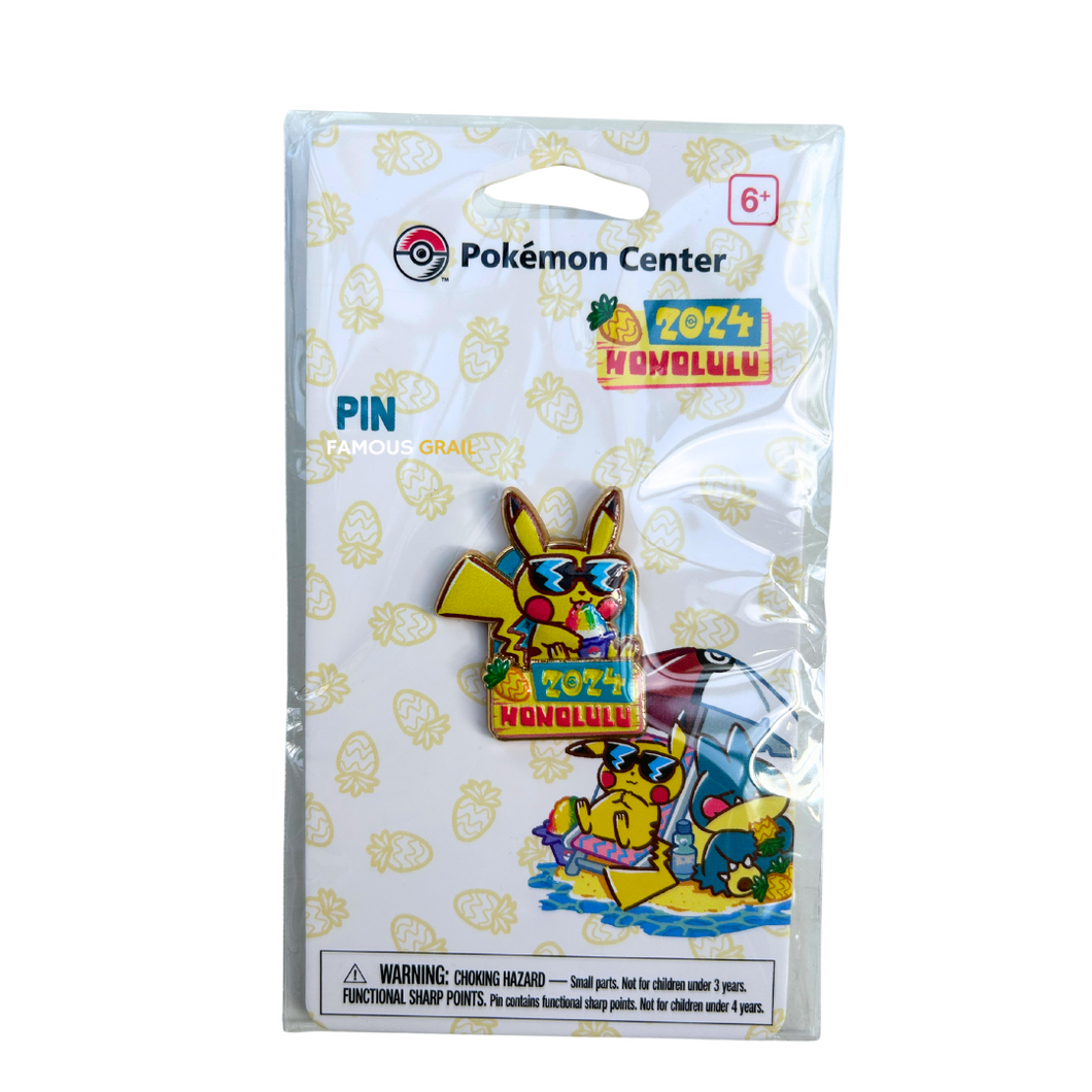 Pokemon World Championships 2024 Hawaii - Pikachu Metal Pin