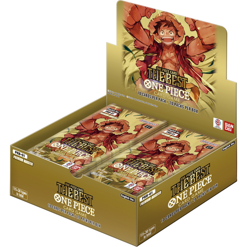 One Piece Card Game: The Best Premium Booster Box English (PRB-01)