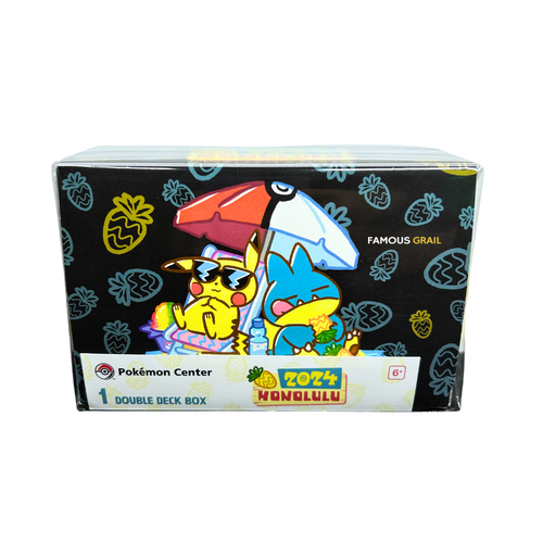 Pokemon World Championships 2024 Hawaii - Double Deck Box Black